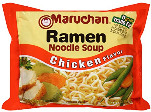 Ramen Noodles Maruchan Chicken flavor 12 pack