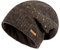 alpengoa McRon Damen Gefütterte Beanie Wollmütze Modell Lizzy Regenbogen Naturdunkelbraun 2 91R