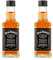 Jack Daniels No. 7 Whiskey 5cl Miniature x 2 Bottles | 40% ABV