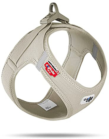Vest Harness curli Clasp Air-Mesh Light-Tan XS