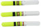 Alomejor 3Pcs Nachtfischen LED Schwimmer Leuchtend Leuchtende Schwimmer Schwanz LED Licht Stick Werkzeuge Angeln Schwimmer Schwimmer(Grün)