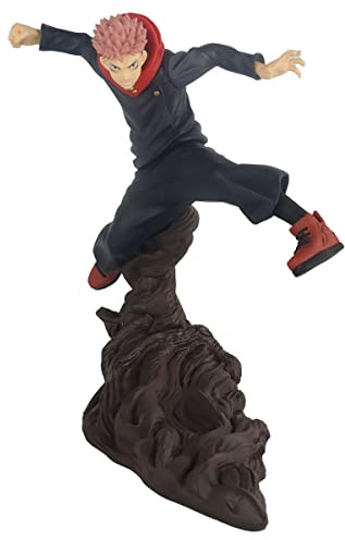 BANDAI - Banpresto - Jujutsu Kaisen - Yuji Itadori - Figurine de Collection Combination Battle - Figurine Itadori Collector 8cm - Licence Officielle Jujutsu Kaisen - Idée Cadeau Manga - BP19049P