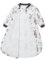 Baby Schlafsack für Kleinkinder 1 TOG Langarm Babyschlafsack, 2-Wege-Reißverschluss, Ganzjährig, Kinderschlafsack Baumwolle Schlafanzug für Jungen und Mädchen (graues Kaninchen, S)