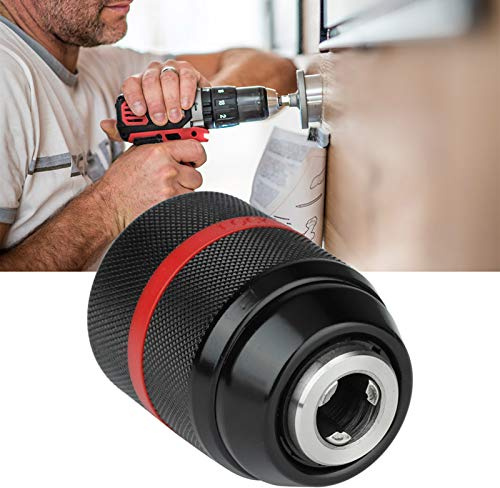 Mandrino per Trapano Elettrico Manuale Senza Chiavetta, Attacco 1/2‑20UNF 2~13 Mm Mandrino per Trapano Autoserrante per Molteplici Scopi, Mandrino per Trapano Manuale Senza