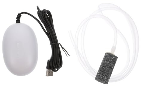 YARNOW Pompa Aria Per Acquario Aeratore Pompa Acquario Materiali Premium Dimensioni Ridotte Leggero