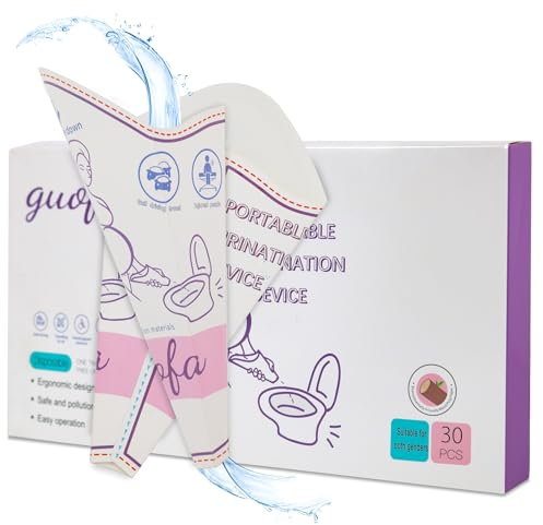 Jasvelly Urinal für Frauen, Faltbares Urinal, Tragbares Urinal, Stehendes oder hockendes Urinal für Frauen, Outdoor, Aktiv, Camping (10)