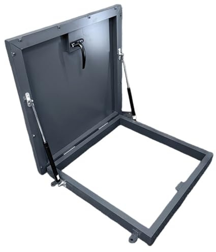Trampilla de acceso al tejado, trampilla para tejado de acero galvanizado con recubrimiento en polvo, ventana de instalación en cubierta, para ático, sótano, bodega abovedada, puerta para esp 50X50CM