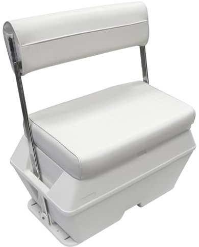 Wise 8WD159-784 Swingback Cooler Seat, 50-Quart, Cuddy Brite White