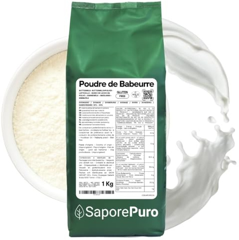 Saporepuro Buttemilk, Suero de la leche en polvo 1 kg
