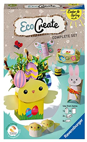 Ravensburger - EcoCreate Mini, Primavera, 6+ Anni, 184392, Multicolore