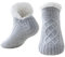 Niorasen Calze Donna Uomo Antiscivolo a Pantofola Invernali, Calze Termiche in Pile Calde, Calzettoni Morbidi per Casa, Calze Natalizie Termiche, Regalo di Natale Capodanno, Grigio
