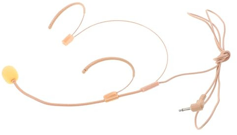 Abaodam Micrófono De Diadema para Niños Color Piel Auriculares Micrófono Pequeño Actuaciones Escolares y Teatrales Diseño Ligero y Seguro