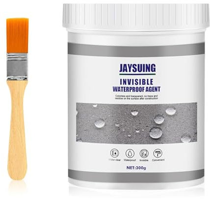 Agente Impermeable Invisible,con cepillo, sellador antifugas, reparación de trampas de fugas para Generic 600g (300)
