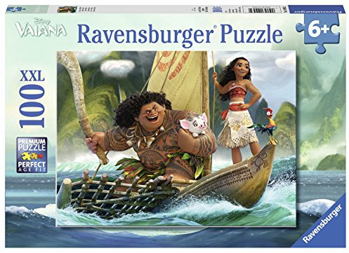 Kinderpuzzle 100 XXL Teile - Disney Vaiana - Vaiana und Maui