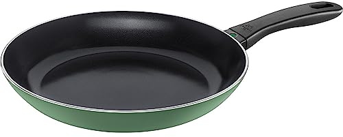 BALLARINI Caprera Stekpanna, 28 cm, aluminium, induktionskompatibel, keramisk non-stick-beläggning, tillverkad i Italien, grön