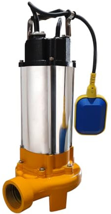 Bomba trituradora sumergible de aguas residuales 24.000 l/h 1300W - PYD V1300