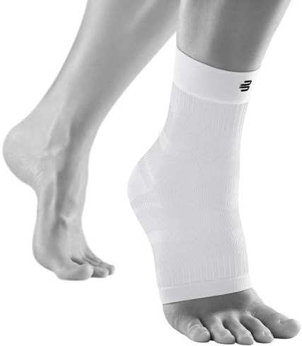 Bauerfeind Sleeve för din ankelled Sports Compression Ankle Support, 1 unisex ankelbandage med kompression, ankelskydd för löpning, fitness och bollsporter, bärbar höger och vänster