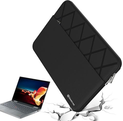 Smatree 13.5 inch Laptop Sleeve for Lenovo ThinkPad X1 Titanium Yoga 2 in 1 Laptop, 13 inch Lenovo Protective Laptop Case with Accessory Pocket, YKK Zipper, Patended Super Corner Design (E432)