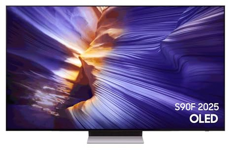 Samsung TV 77 Pouces OLED S90F 4K Smart TV avec Vision AI, Motion Xcelerator 144 Hz et Couleurs certifiées Pantone