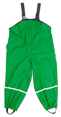 Playshoes Mixte Enfant Boue, Salopette Pluie, Doublure Pantalon De, Vert, 104 EU