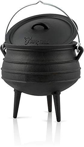 BBQ-Toro potjie | Cast iron witch kettle cast iron cooking pot | South African dutch oven