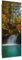 Feeby Wandbild XXL Wasserfall Deko Kunst Bilder Wald Mehrfarbig 60x150 cm