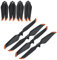 Propeller für DJI Mavic Air 2/Air 2s Ersatzpropellerblätter Geräuscharmes Zubehör für DJI Mavic Air 2/Air 2s Drohnenzubehör 8 Stück Orange