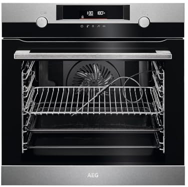 AEG BPK556260M SteamBake Pyrolyse Backofen Edelstahl