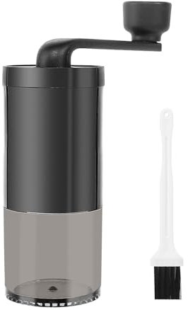 Handkaffeemühle Manuelle Kaffeemühle Coffee Grinder mit Keramikmahlwerk Kaffeemühle Manuell Kaffeemühle Hand Verstellbarer Mahlgrad von grob bis fein