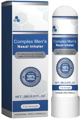 Nasal Stick, Nasal Inhaler, Portable Travel Size Quick Acting Respiratory Aid, Aromatherapy with Refreshing Scent, Sinus Relief for Adults Long Trip Stress Relaxation Routine, Multicolor