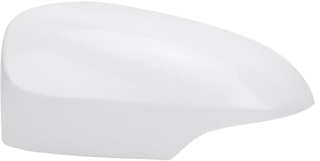 ACOGEDO Copertura Specchietto Esterno Resistente Alle Intemperie, Antiurto, Sportivo, Bianco, Specchietto Retrovisore Esterno per Veicolo Destro 87915-02420 in ABS, Alto a specchio. (A sinistra:
