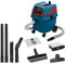 Bosch Professional GAS 25 L SFC - Aspirador seco/húmedo (248 mbar, depóstio 25 l, clase polvo L, manguera 3m)