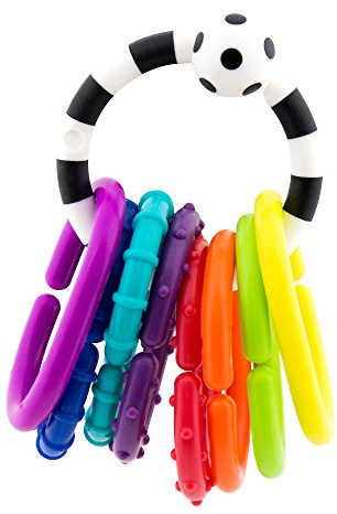 Sassy Ring O Links 9 Piece Set, Links for Stroller or Carrier Seat, 0+ Months