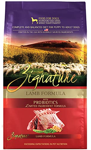 Zignature Lamb Limited Ingredient Formula Dry Dog Food 4lb