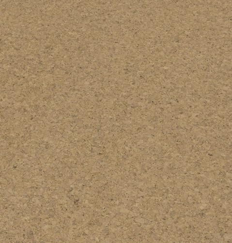 1 Paket (1,95m²) Korkboden zum klicken, Korkboden mit Trittschalldämmung, Korkboden endversiegelt, Korkfertigparkett, Kork-Fußboden, Korkboden verlegefertig, Korkklickboden - Vela natur