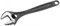 Facom 113A.18T 380Mm/15In Adjustable Wrench Black Phospated Body