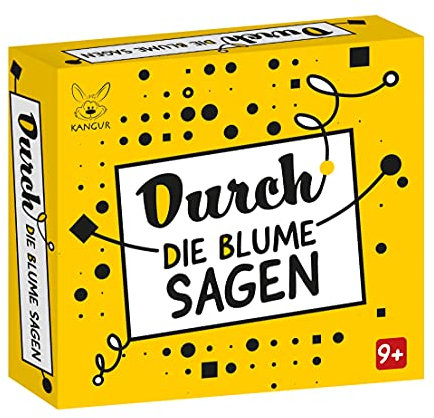 Durch die Blume Sagen Spiele ab 9 Jahre Kartenspiel Wortspiel Kinderspiele Reisespiele Familienspiele Gesellschaftsspiele Partyspiel Kinderspiele Spiele für Unterwegs Ostergeschenke | 81 Karten