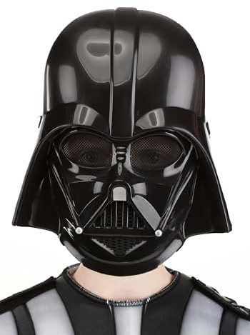 Star Wars Boys Darth Vader Mask, Kids Halloween Costume Helmet Accessory, Child - Officially Licensed Standard