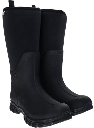 Muds Dovestone, Ladies Full Welly in Black - UK Size 4