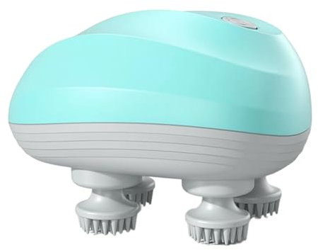 Massaggiatore elettrico per la testa - Massaggio per capelli impermeabile con artigli | Dispositivo portatile senza fili per alleviare lo stress rilassamento donne uomini familiari cane gatto