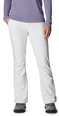 Columbia Women's Roffee Ridge Pant, Ski Trousers, White, Size W6/R