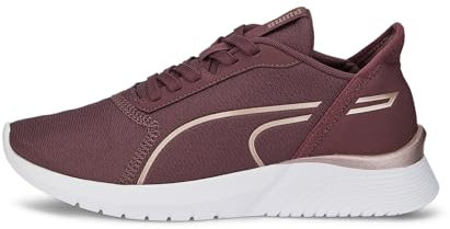 PUMA Femme Remedie Metallic Wn's Chaussure de Gymnastique, Dusty Plum-Rose Gold White, 36 EU