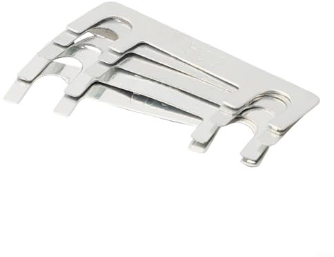 Kit de fusibles de voiture 5 pièces, support de fusible de batterie de type plat, fourche, boulon, couleur argent (50 A)