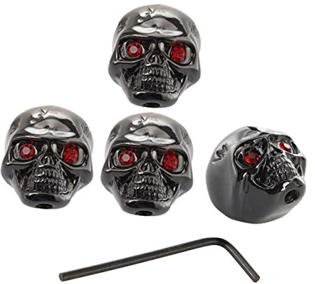 DIKACA 4 Stück Metall Lautstärkeregler Für E Gitarre Robuste Potiknöpfe Mit Schraubenschlüssel Ideal Für Individuelle Anpassungen Und Stylisches Design