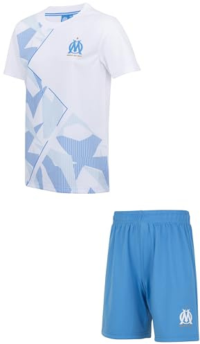 OLYMPIQUE DE MARSEILLE Ensemble Maillot Short Om - Collection Officielle 10 Ans