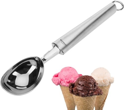 Westmark Speise-Eislöffel/Eisportionierer, Länge: 22,5 cm, Rostfreier Edelstahl/Metallguss, Glory, Silber, 18582270