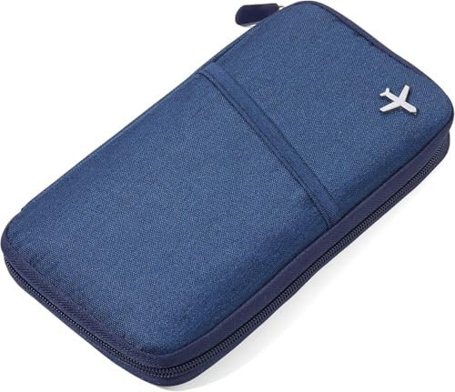 Troika Accessori da viaggio- Custodia per passaporto, 245 x 135 25 mm, schwarz