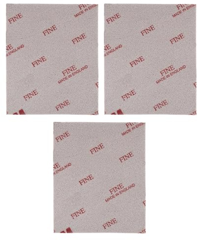 3M Soft Pads, Pack of 3, Sanding Sponge, Sanding Pad, Sanding and Polishing, Wet or Dry Sanding, Foam Pads, Washable and Reusable (Fine)