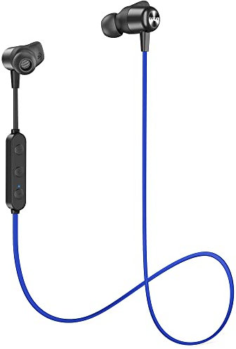 UXD Cuffie Bluetooth, Auricolari Bluetooth Wireless, 20 Ore Cuffiette Hi-Fi Senza Fili, IPX7 Impermeabili, Cuffie Sport per Corsa, Fitness (blu) (Blu)
