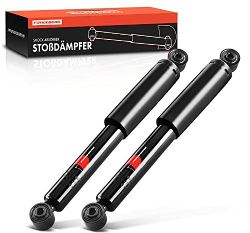 Frankberg 2x Stoßdämpfer Hinterachse Kompatibel mit Mu.l.ti.v.an V 7E 7H Bus 1.9L-3.2L 2003-2015 Transporter V Bus/Kasten/Pritsche/Fahrgestell 1.9L-3.2L 2003-2015 Replace# 7H0513029E